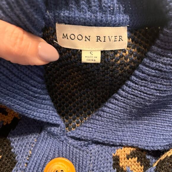Moon River Belted Cardigan Sweater, NWOT, Size Small - Picture 10 of 11